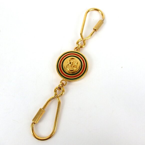 Authentic GUCCI key ring Key ring metal [Used] - Picture 2 of 8